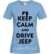 Жіноча футболка Drive Jeep Блакитний фото