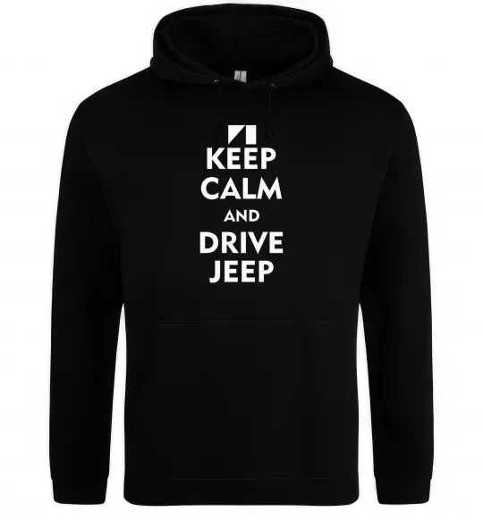 Мужская толстовка (худи) Drive Jeep Черный фото