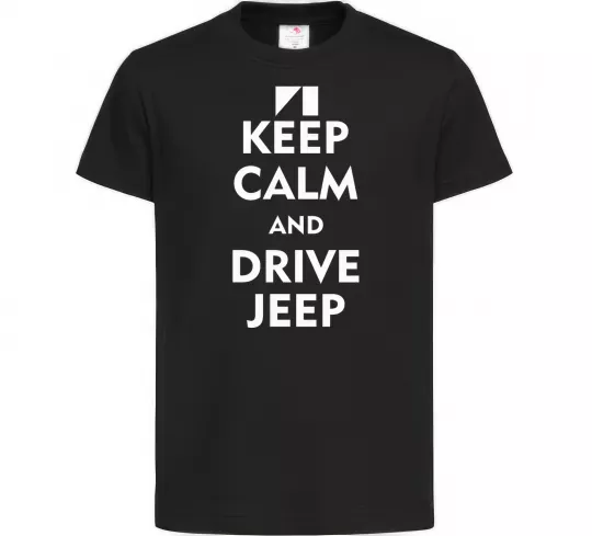 Детская футболка Drive Jeep Черный фото