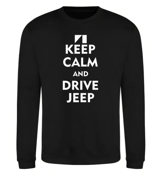Свитшот Drive Jeep Черный фото