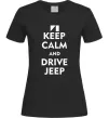 Жіноча футболка Drive Jeep Чорний фото