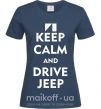 Жіноча футболка Drive Jeep Темно-синій фото