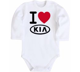 Дитячий бодік I Love Kia