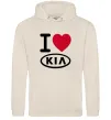 Жіноча толстовка (худі) I Love Kia Таш фото