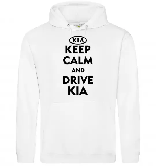 Жіноча толстовка (худі) Drive Kia Білий фото