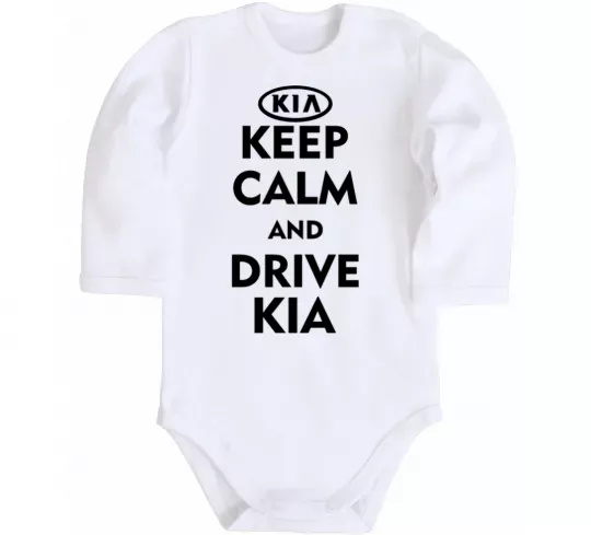 Дитячий бодік Drive Kia Білий фото