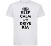 Дитяча футболка Drive Kia Білий Дитяча футболка Drive Kia Білий фото