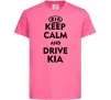 Дитяча футболка Drive Kia Яскраво-рожевий Дитяча футболка Drive Kia Яскраво-рожевий фото