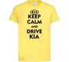 Дитяча футболка Drive Kia Лимонний Дитяча футболка Drive Kia Лимонний фото