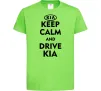 Дитяча футболка Drive Kia Лаймовий Дитяча футболка Drive Kia Лаймовий фото