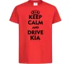 Дитяча футболка Drive Kia Червоний Дитяча футболка Drive Kia Червоний фото