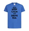 Дитяча футболка Drive Kia Яскраво-синій фото