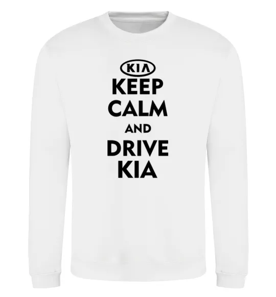Свитшот Drive Kia Белый фото