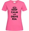 Женская футболка Drive Kia Ярко-розовый Женская футболка Drive Kia Ярко-розовый фото