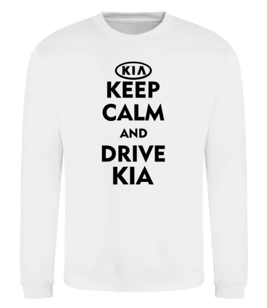 Свитшот Drive Kia Белый фото
