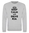 Свитшот Drive Kia Серый меланж фото