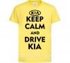 Детская футболка Drive Kia Лимонный фото