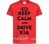 Детская футболка Drive Kia Красный фото
