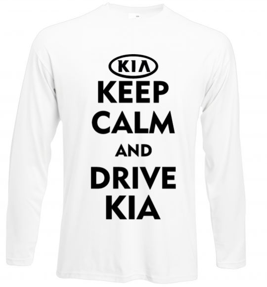 Лонгслів Drive Kia Білий фото