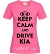 Женская футболка Drive Kia Ярко-розовый фото