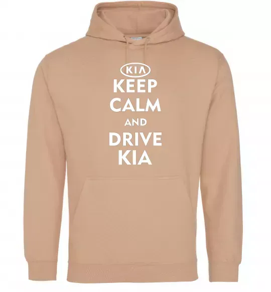 Жіноча толстовка (худі) Drive Kia Пісочний фото
