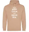 Жіноча толстовка (худі) Drive Kia Пісочний фото