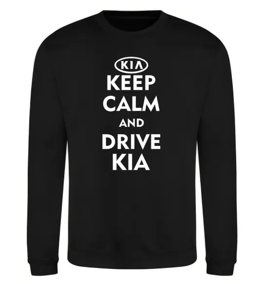 Свитшот Drive Kia Черный фото