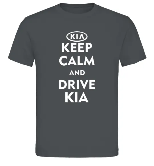 Чоловіча футболка Drive Kia Графіт фото