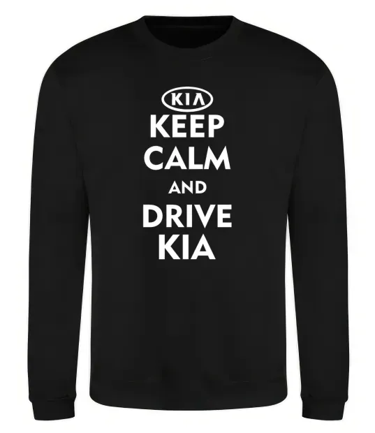 Свитшот Drive Kia Черный фото