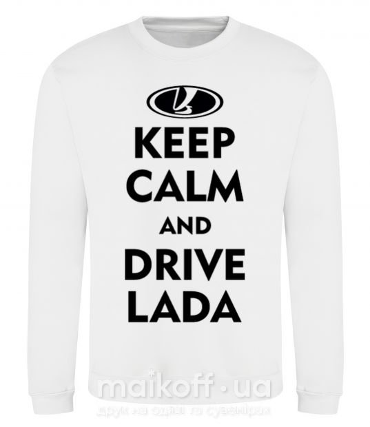 Світшот Drive Lada Білий фото