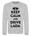 Світшот Drive Lada Сірий меланж фото