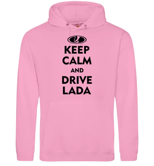 Мужская толстовка (худи) Drive Lada Розовый фото