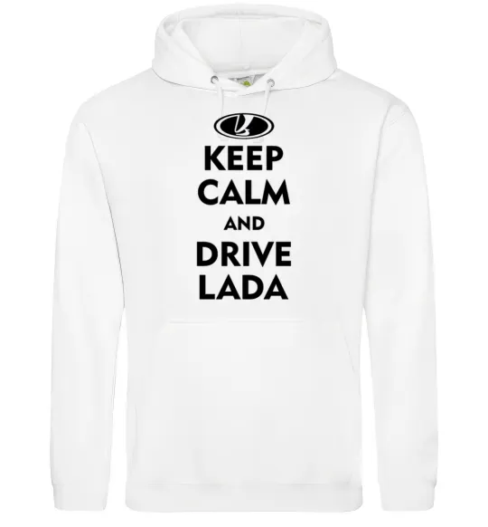 Жіноча толстовка (худі) Drive Lada Білий фото
