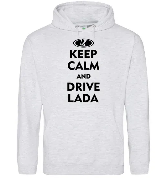 Жіноча толстовка (худі) Drive Lada Сірий меланж фото