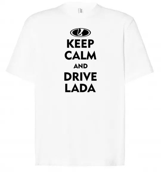 Футболка Оверсайз Drive Lada Белый фото