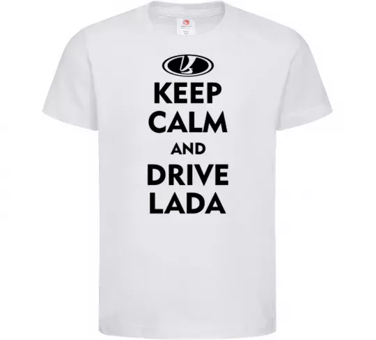 Дитяча футболка Drive Lada Білий фото
