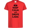 Дитяча футболка Drive Lada Червоний фото