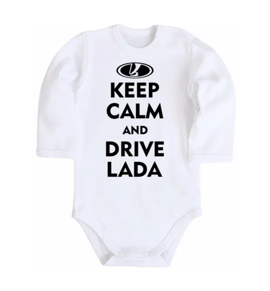 Дитячий бодік Drive Lada Білий фото