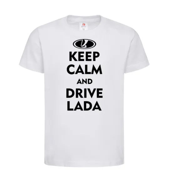 Дитяча футболка Drive Lada Білий фото