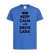 Дитяча футболка Drive Lada Яскраво-синій фото