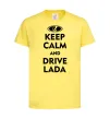 Дитяча футболка Drive Lada Лимонний фото