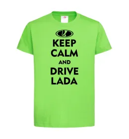 Детская футболка Drive Lada Лаймовый фото
