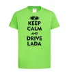 Дитяча футболка Drive Lada Лаймовий фото