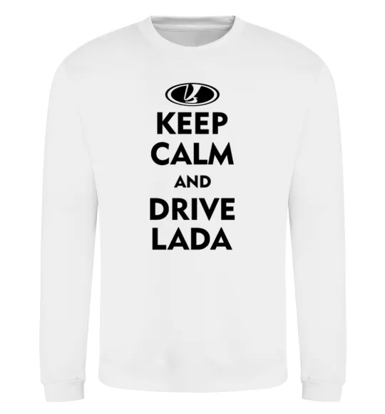 Свитшот Drive Lada Белый фото