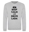 Свитшот Drive Lada Серый меланж фото