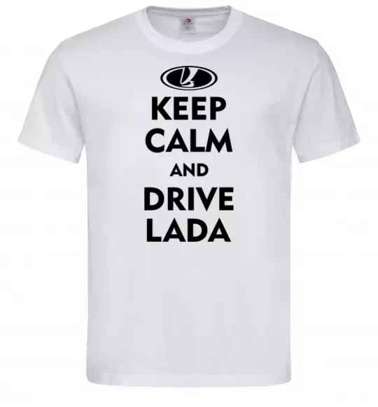 Чоловіча футболка Drive Lada Білий фото