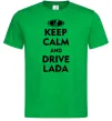 Чоловіча футболка Drive Lada Зелений фото