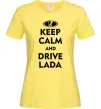 Женская футболка Drive Lada Лимонный фото