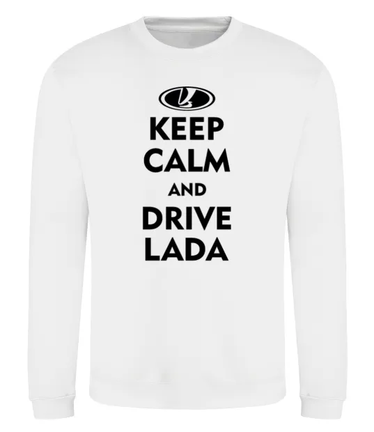 Свитшот Drive Lada Белый фото