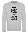 Свитшот Drive Lada Серый меланж фото